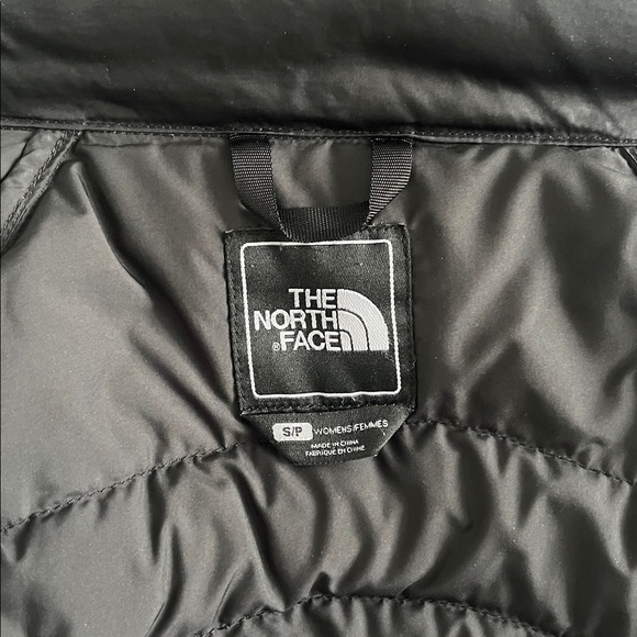 The North Face Goose Down Filled Long Black Puffer Jacket - Picture 10 of 12